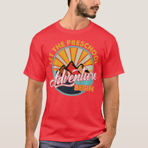 Camiseta Crianças deixam o empreendimento pré-escolar começ
