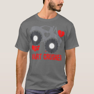 Camiseta Crianças Dia de os namorados De Cruzador De Caminh