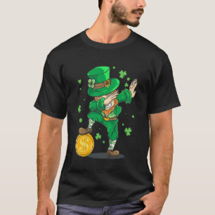 Camiseta Crianças Dia de São Patrício Que Abatem Leprechaun