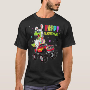 Camiseta Crianças Dinossauras T Rex Monster Hap