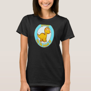 Camiseta Crianças Dinossauro Ich Caixa Schon Drei Alemão I