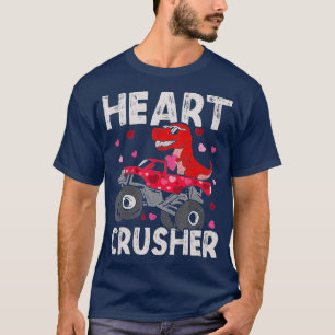 Camiseta Crianças Dinossauro Monstro Truck T Rex Dias de os