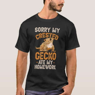 Camiseta Crianças Divertidas Gecko Eyelash Lizard Boy Girl