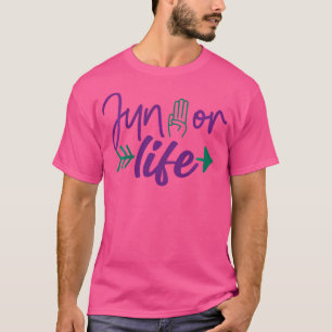 Camiseta Crianças Divertidas Para A Vida Meninas Escoteiros