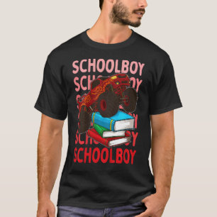 Camiseta Crianças do 1º ano da escola de caminhões monstros