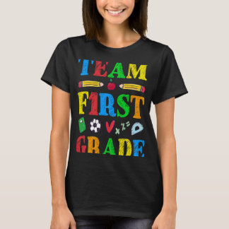 Camiseta Crianças do 1º ano do grupo Classe 1rua Voltar ao 
