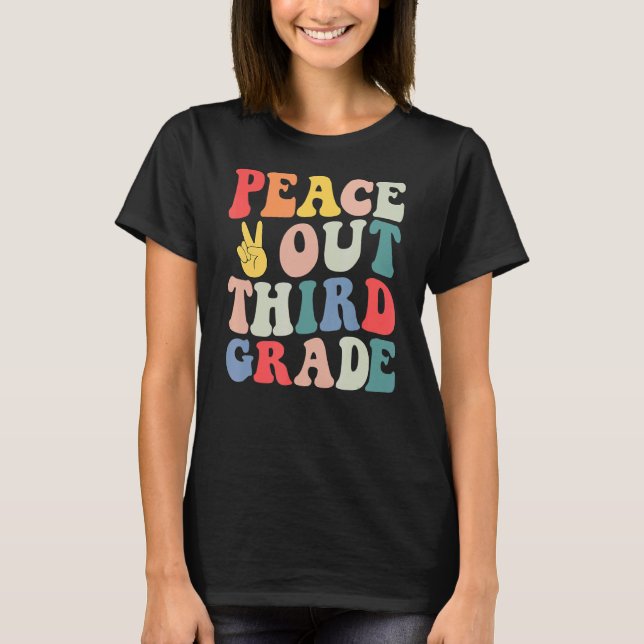 Camiseta Crianças do 3º ano de paz (Frente)