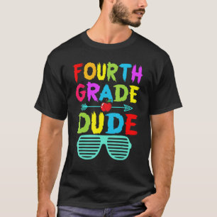 Camiseta Crianças do 4º ano Grau Duo, Gratuito