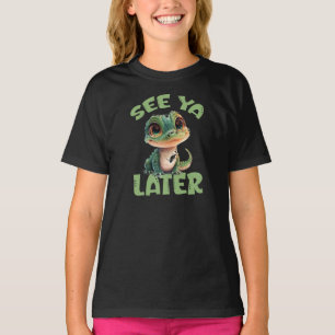 Camiseta Crianças do Até Logo Crocodilo