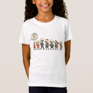 Camiseta Crianças do Colégio Elementar Bones