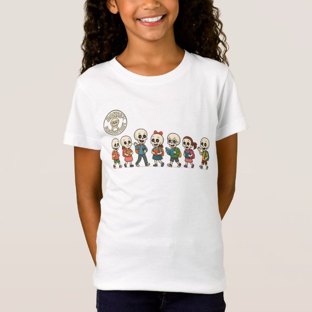 Camiseta Crianças do Colégio Elementar Bones (Frente)