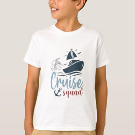Camiseta Crianças do Cruise Squad