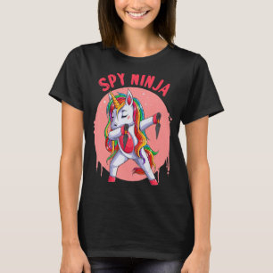 Camiseta Crianças do Garoto Gamer Ninja, Espião de Jogos le