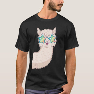 Camiseta Crianças do Menino Alpaca Llama Surpresa