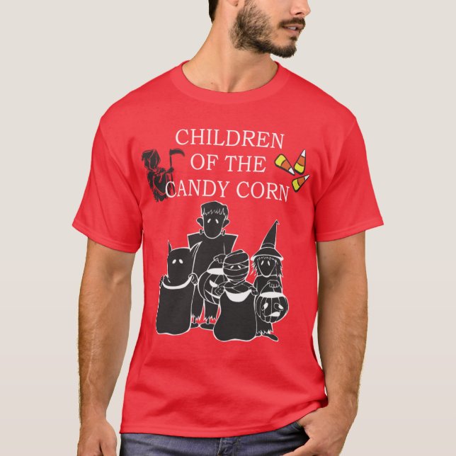 Camiseta Crianças do milho de doces (Frente)