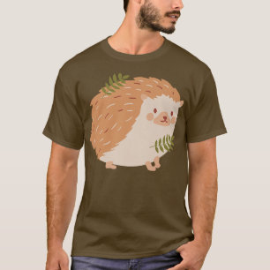 Camiseta crianças do ouriço do outono