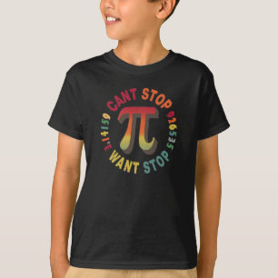 Camiseta Crianças do Pi-day - Símbolo de Números de Pi - Ci