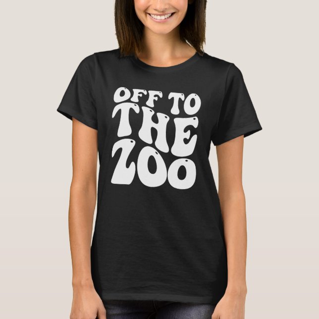 Camiseta Crianças Do Zoológico Meninos De Animais Meninos P (Frente)