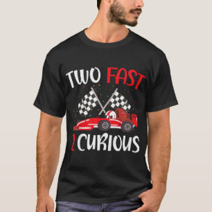 Camiseta Crianças Dois Rápidos Dois Curiosos segundos anive