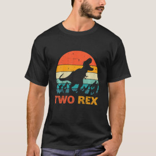 Camiseta Crianças Dois Rex Aniversário Dois Rex segundo Din