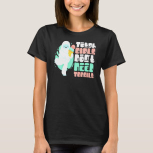Camiseta Crianças Duras Meninas Não Precisam De Recuperação