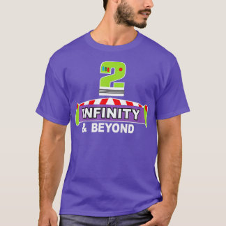 Camiseta crianças e adolescentes infinitos de aniversário a