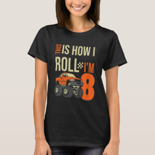Camiseta Crianças, é assim que eu faço o monstro do caminhã