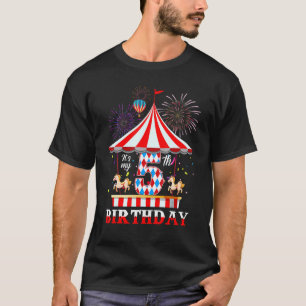 Camiseta Crianças É o meu 5 Aniversário Ringmaster Crianças