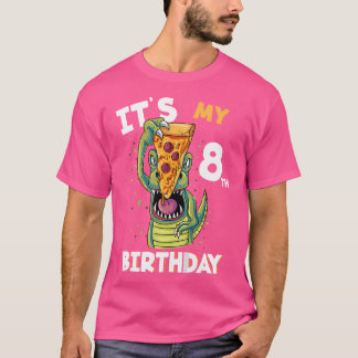 Camiseta Crianças É O Meu Nascimento De 8 Anos De Idade