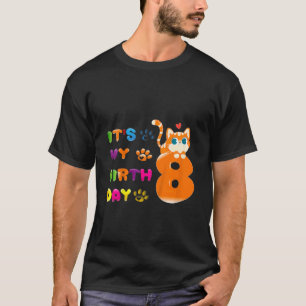 Camiseta Crianças, é o meu tema de 8 anos do aniversário do