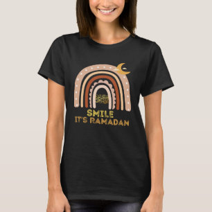 Camiseta Crianças É Ramadan Irmão Sorriso Mês de Jejum Muçu