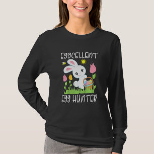 Camiseta Crianças: EGGCELLLLLON OG HUNTER Páscoa Bunny Pun