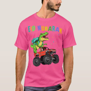 Camiseta Crianças Eid Muçulmanas Eid Mubarak Para Crianças
