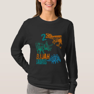 Camiseta Crianças Elijah Surus segundos aniversários Rex Bd