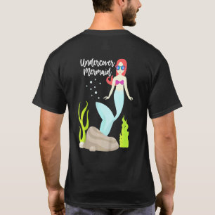 Camiseta Crianças ENCOBERTAS MERMAID Sereia Adolescente Gar