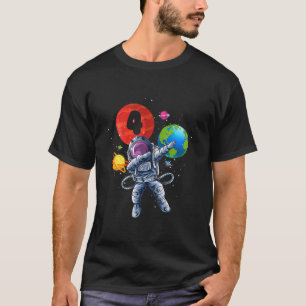 Camiseta Crianças Engraçadas 4 Anos De Idade 4º Astron D