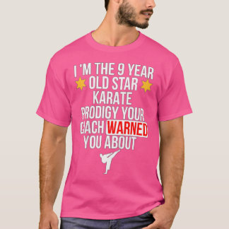 Camiseta Crianças Engraçadas Com 9 Anos De Idade Mostram O