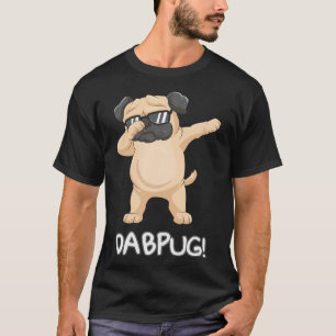Camiseta Crianças Engraçadas Dabbing filhote Gift óculos de