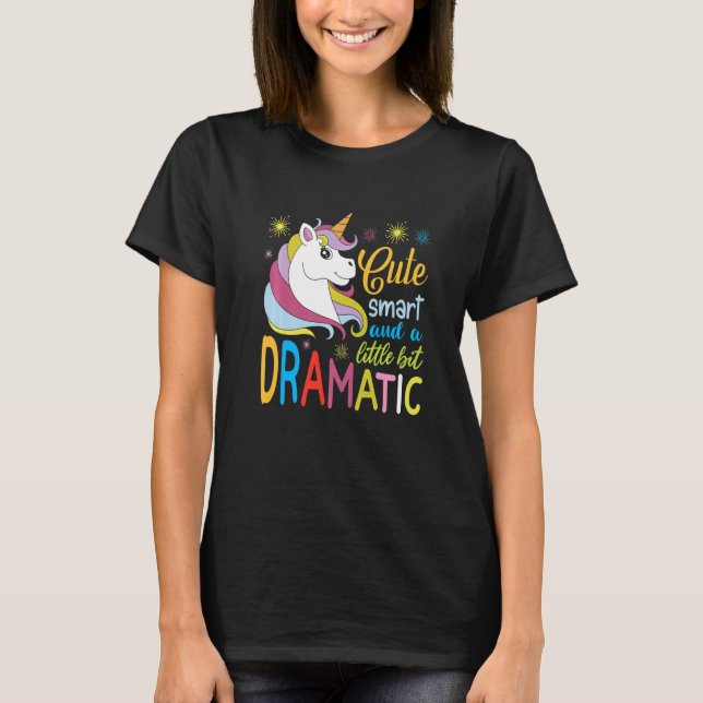 Camiseta Crianças Engraçadas e um pouco dramáticas Premium (Frente)