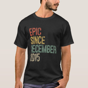 Camiseta Crianças Engraçadas Epic Desde Dezembro De 2015 5 