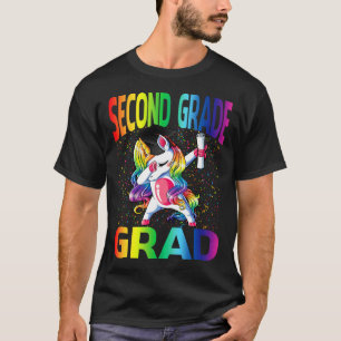 Camiseta Crianças Engraçadas Graduação Segundo Grau Formand