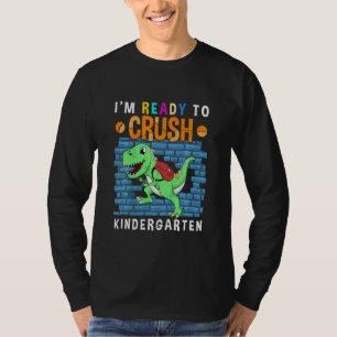 Camiseta Crianças Esmagam Garçom Infantil O Primeiro Dia Do