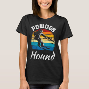 Camiseta Crianças Esquiando Caçador de Neve Meninos Engraça
