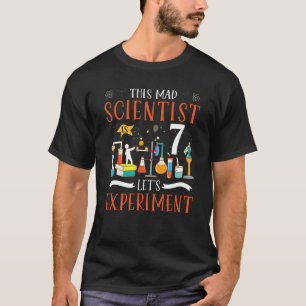 Camiseta Crianças Este Cientista Louco É Ciência Experiment