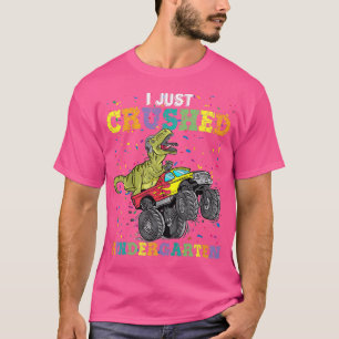 Camiseta Crianças Estou Pronta Para Esmagar O Monstro Do Ja