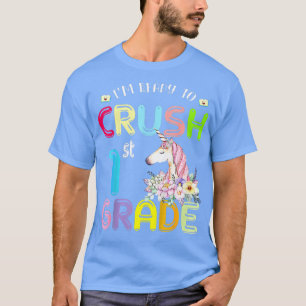 Camiseta Crianças, estou pronto para esmagar 1 rua de Unicó