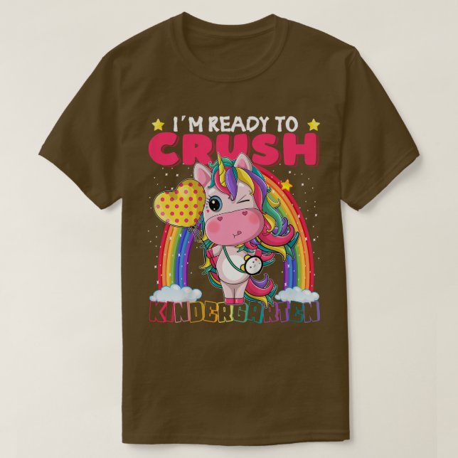 Camiseta Crianças, estou pronto para esmagar a garota do ja (Frente do Design)