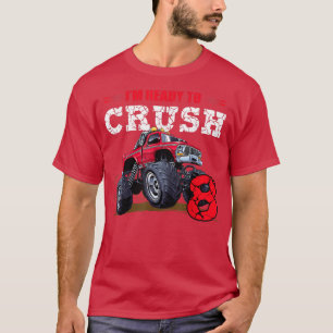 Camiseta Crianças, estou pronto para esmagar o caminhão de 