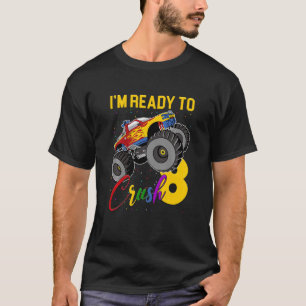 Camiseta Crianças, estou pronto para esmagar o caminhão mon