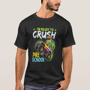 Camiseta Crianças, estou pronto para esmagar o caminhão pré